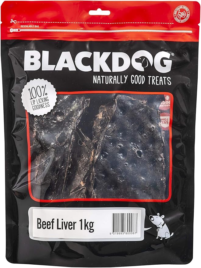 BLACK DOG BEEF LIVER 1KG