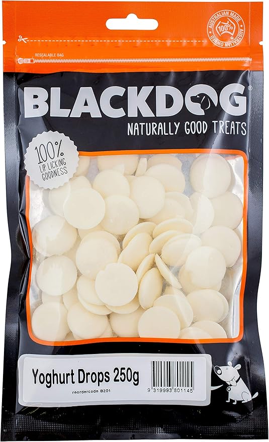 BLACK DOG MIXED YOGHURT DROPS