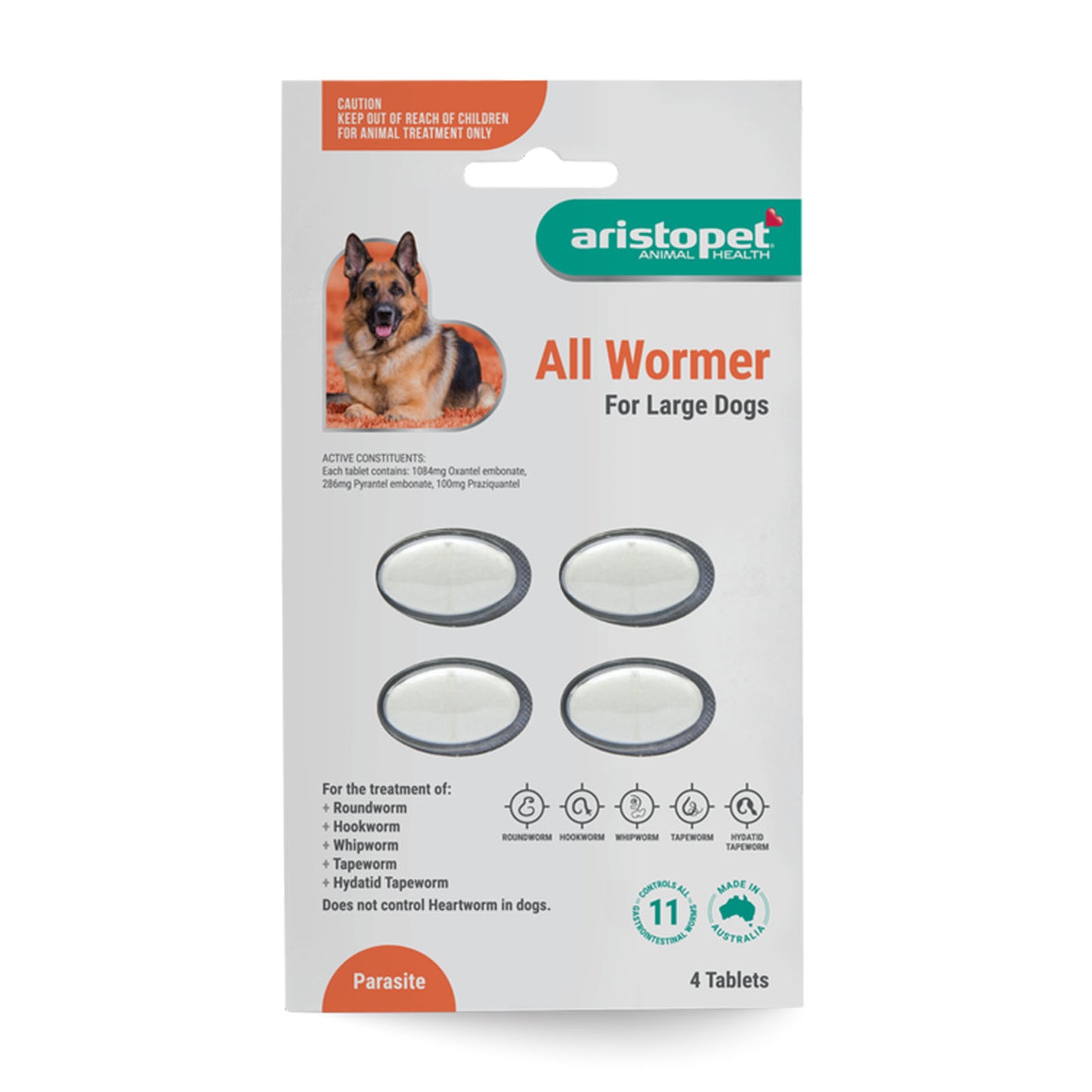 Ari AllWormer Large Dog 4pk