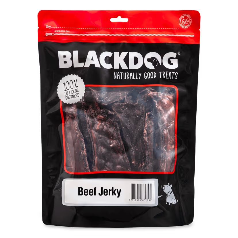 BLACK DOG BEEF JERKY 100G