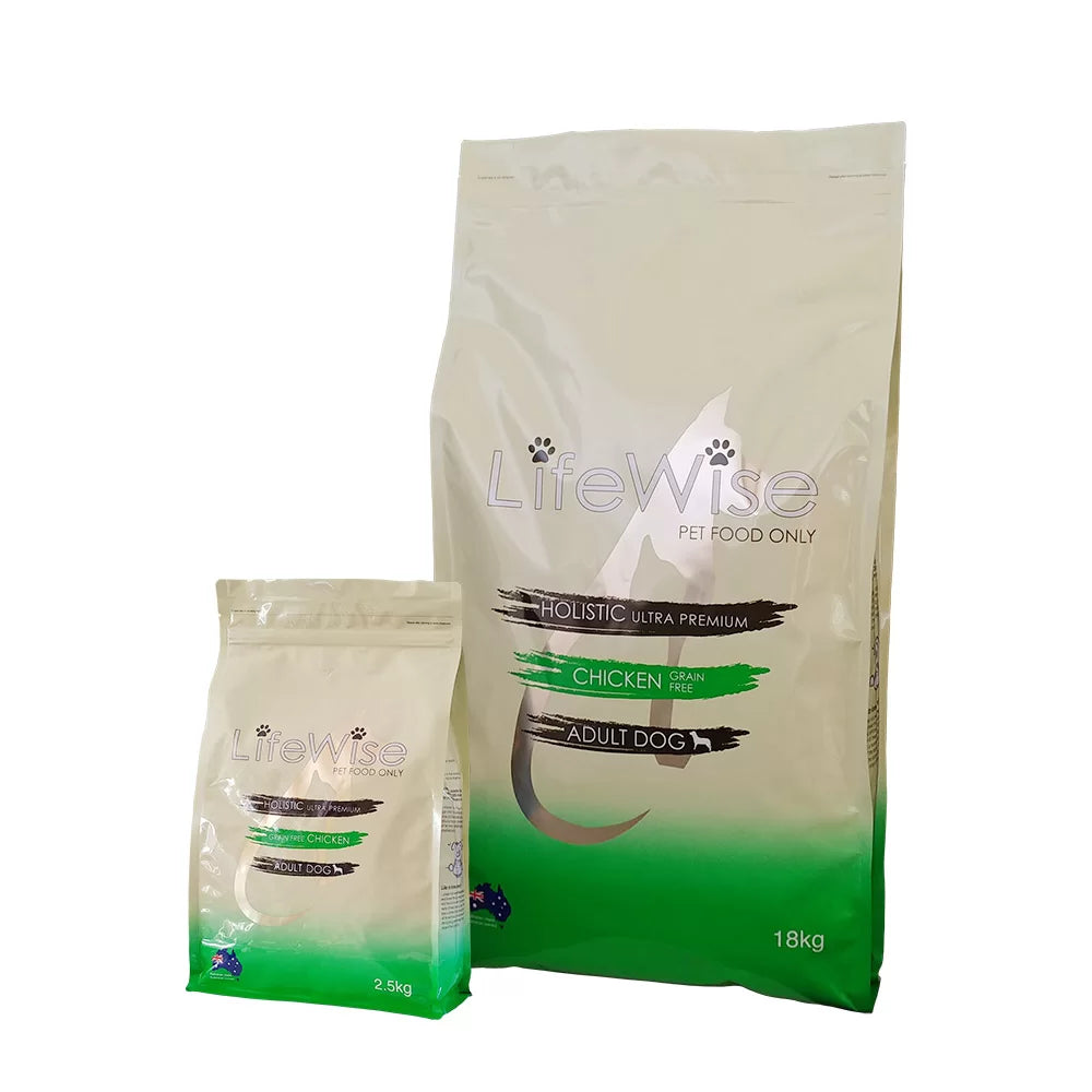 LIFEWISE CHICKEN WITH TURKEY AND VEG GRAIN FREE