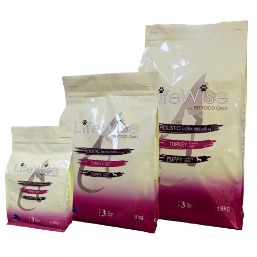 LIFEWISE PUPPY (STAGE 3) GF TURKEY LAMB LARGE BITES