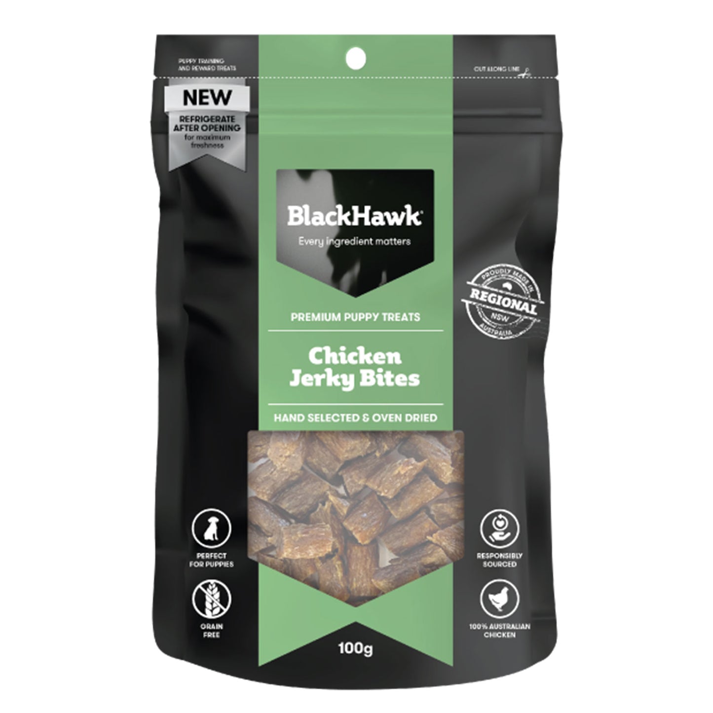 BLACK HAWK DOG TREATS CHICKEN