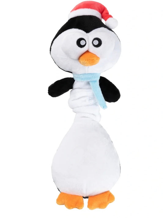 FuzzYard Christmas Finneck The Penguin Dog Plush Toy