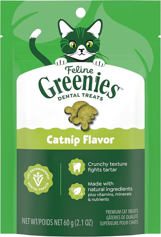 GREENIES CAT CATNIP FLAVOUR