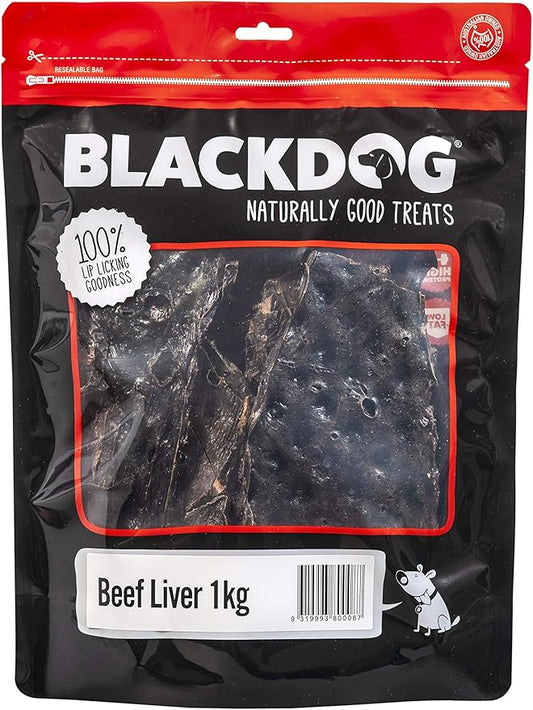 BLACK DOG BEEF LIVER 1KG