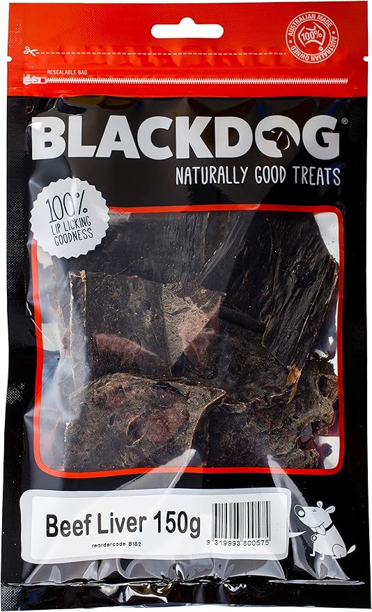 BLACK DOG BEEF LIVER 150G
