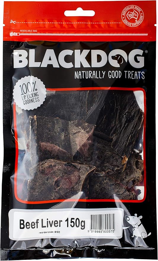BLACK DOG BEEF LIVER 150G