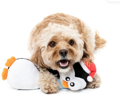 FuzzYard Christmas Finneck The Penguin Dog Plush Toy