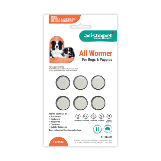 Ari AllWormer Dog/Pup 6pk