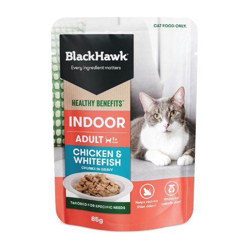 BLACK HAWK CAT HEALTHY BENEFIT INDOOR 85G