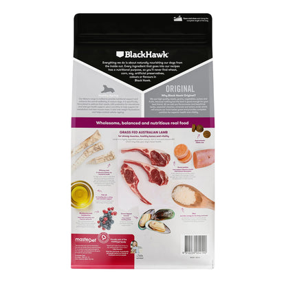 BLACK HAWK MATURE LAMB & RICE 3KG