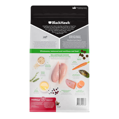 BLACK HAWK PUPPY LARGE BREED CHICKEN & RICE 3KG