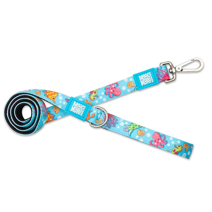MAX & MOLLY DOG LEASH - BLUE