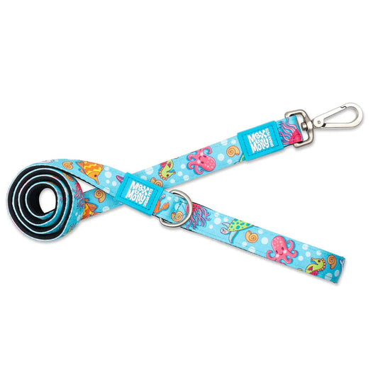 MAX & MOLLY DOG LEASH - BLUE