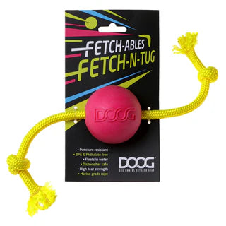 DOOG FETCHABLES FETCH A TUG - PINK