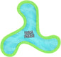 DuraForce JR's BOOMERANG Tiger Blue/Green 19cm - Tuff Scale 9 (3 Squeakers)