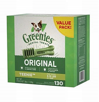 GREENIES DOG ORIGINAL TREAT TEENIE