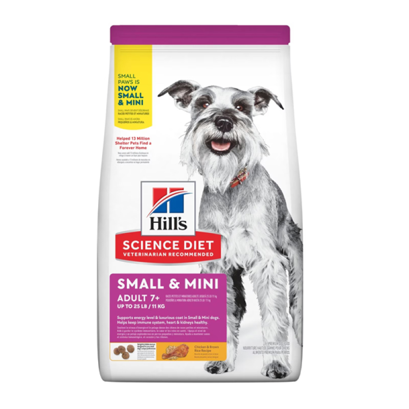 HILLS DOG ADULT 7+ SMALL MINI 1.5KG
