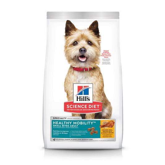 HILLS DOG ADULT HEALTHY MOBILTY SMALL BITES 7.03KG