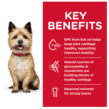 HILLS DOG ADULT HEALTHY MOBILTY SMALL BITES 7.03KG