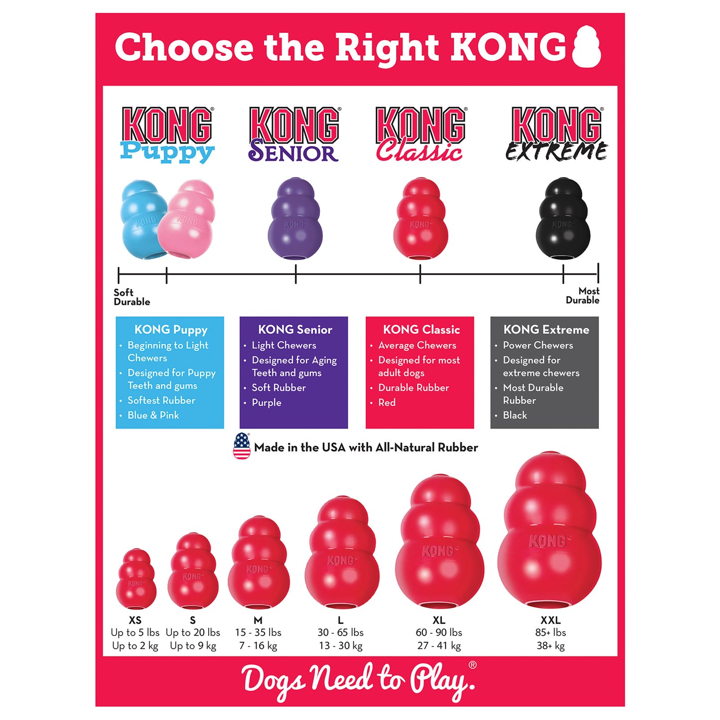 KONG DOG CLASSIC XLARGE