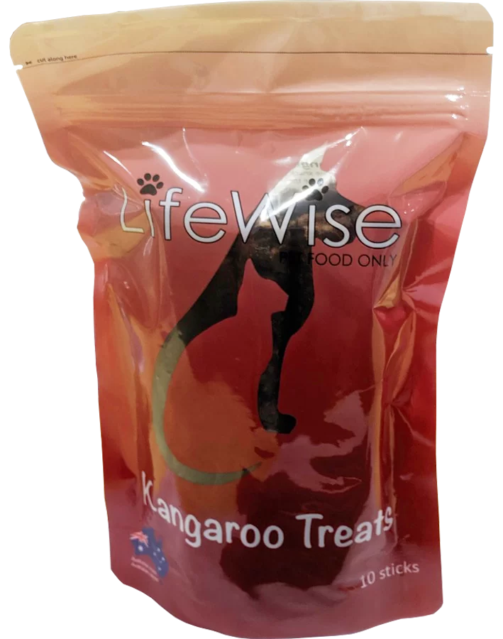 LIFEWISE KANGAROO STICK TREATS 10 PIECES