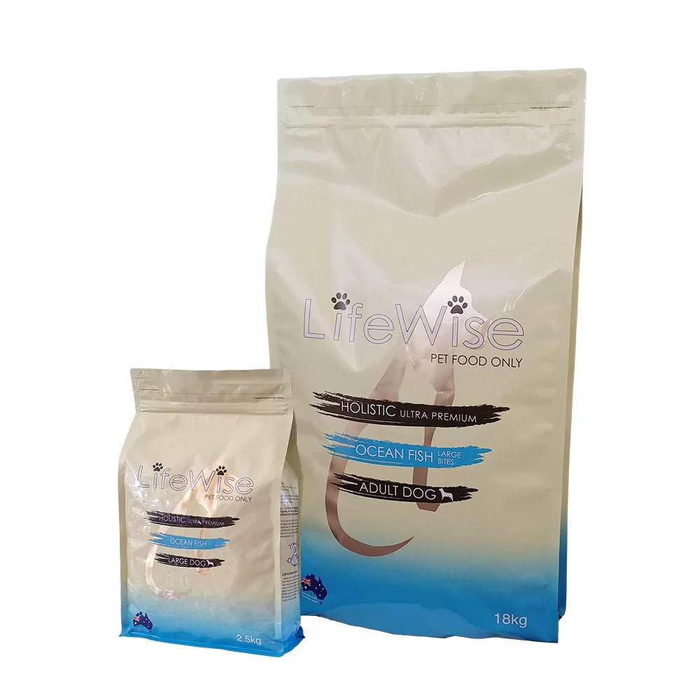 LIFEWISE OCEAN FISH W LAMB & VEG LARGE BITES