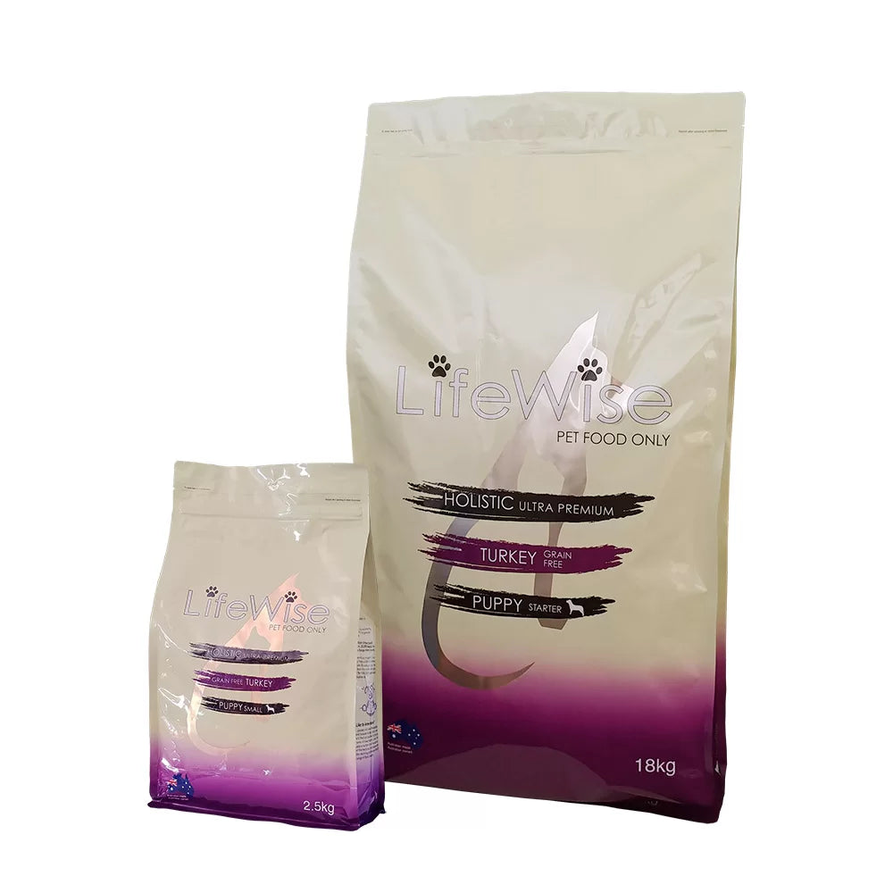 LIFEWISE PUPPY (STAGE 1) MINI STARTER GF TURKEY