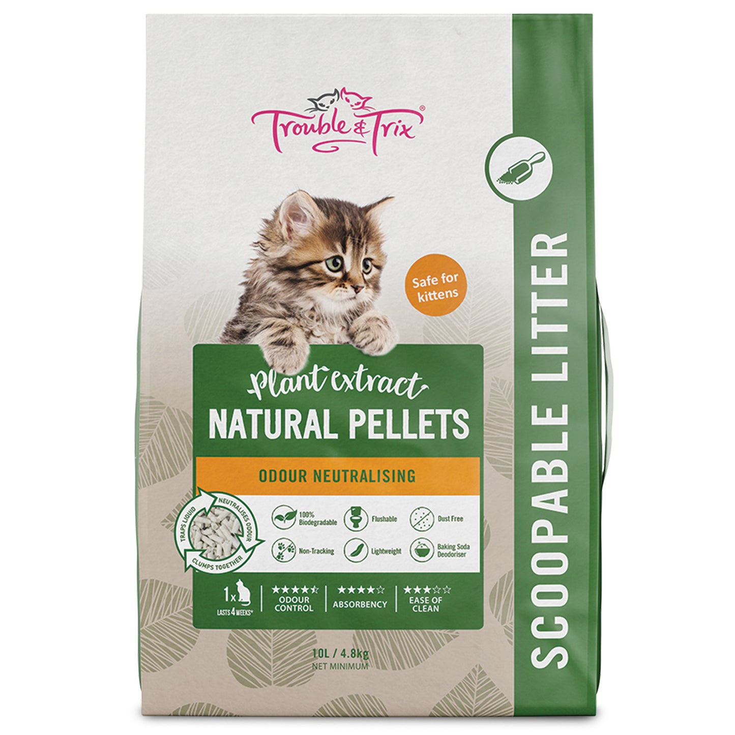 T&T Cat Litter Natural 10Lt