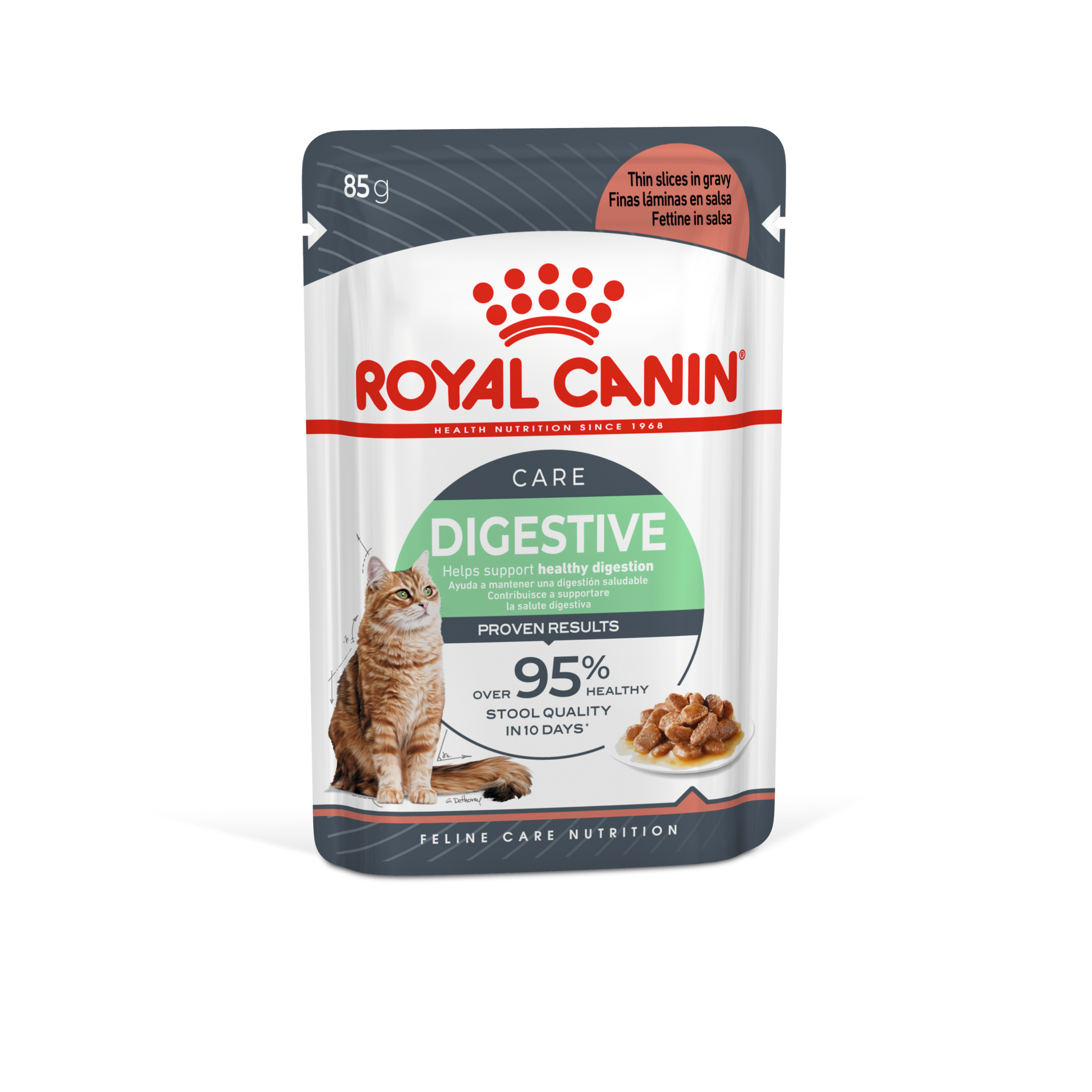 Royal Canin Digestive Care Gravy Wet Cat Food 12 x 85g