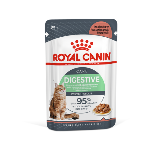 Royal Canin Digestive Care Gravy Wet Cat Food 12 x 85g